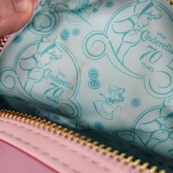 Loungefly Disney Cinderella 70th Anniversary Pink Dress Mini Backpack - Picture 14 of 14